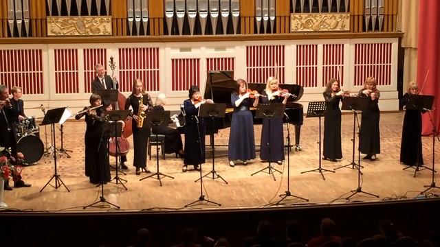 Отчетный концерт 04.04.17. Ансамбль "Экспромт". "Полька-шарманка". смотреть онлайн