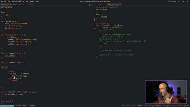 Learn Golang Channels For Beginners By Example смотреть онлайн