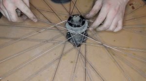 Горный велосипед - Ремонт. разборка. сборка колеса. регулировка спиц.