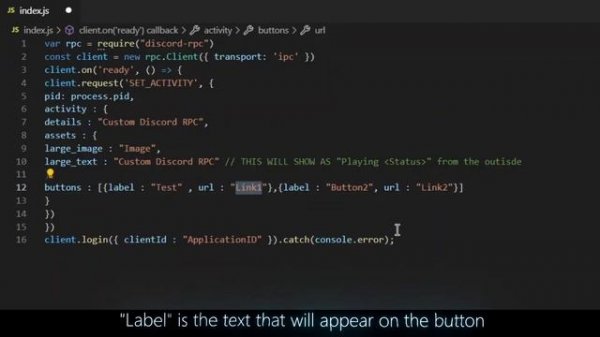 How to add *BUTTONS* to your Discord Status! (Discord RPC)