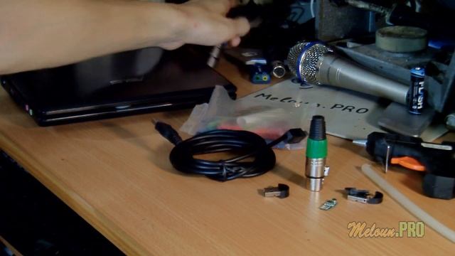 Кабель - USB аудиокарта с XLR разъемом для подключения микрофона своими руками смотреть онлайн