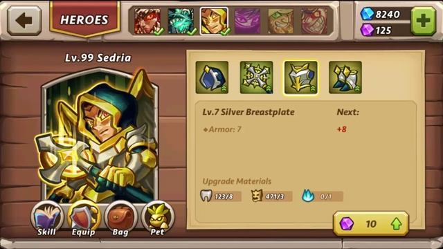 Castle defense 2 - 3 Heroes Reach Level 99 смотреть онлайн