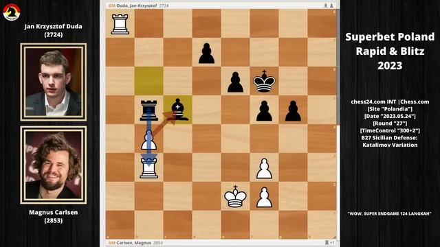 WOW 124 LANGKAH 👏 FINAL YANG SANGAT SENGIT | MAGNUS Vs KRZYSZTOF (2023) смотреть онлайн