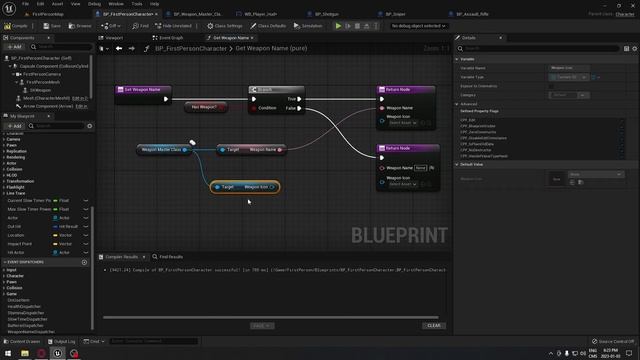 Unreal Engine 5 - Weapon Icon to the viewport - FPS Part 24 смотреть онлайн