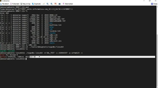 How to Find Correct Error Message while you have an ODBC Issue смотреть онлайн