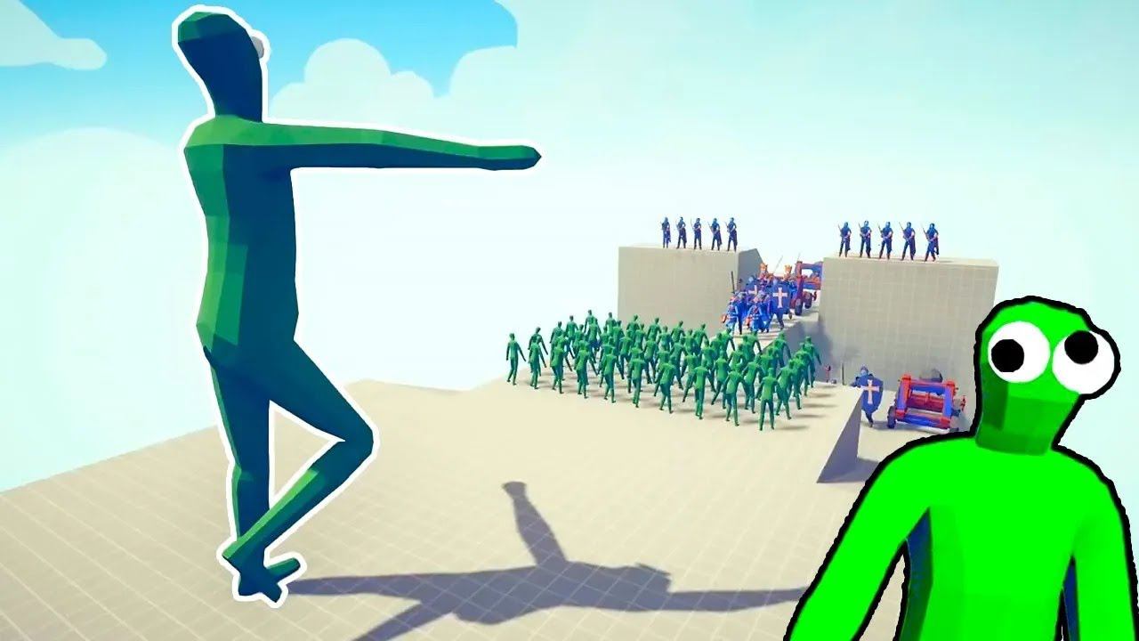EVERY FACTIONS vs 50x ZOMBIES | TABS - Totally Accurate Battle Simulator смотреть онлайн