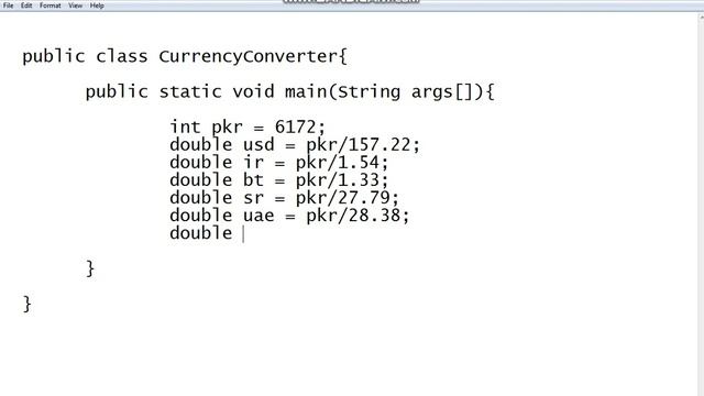 Currency Converter Part 1 | Currency Converter Program In Java Language on Command Prom | I & E ZON смотреть онлайн