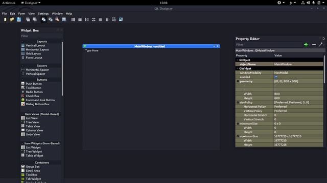 Python Project: Making a UI (PyQt Designer) смотреть онлайн