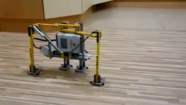Стопоходящая машина Чебышева Lego Mindstorms NXT 2 0 смотреть онлайн