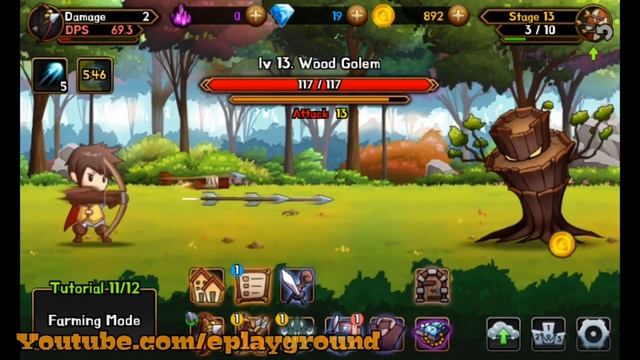 Grow Idle Archer | Android/IOS Gameplay Walkthrough смотреть онлайн