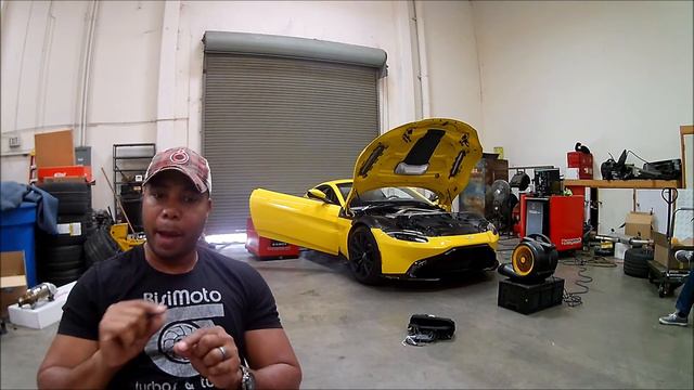 Bisi with 2020 Aston Vantage смотреть онлайн