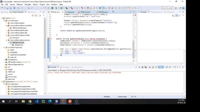 XML mini kurs: Lec 3 JaxB parser смотреть онлайн