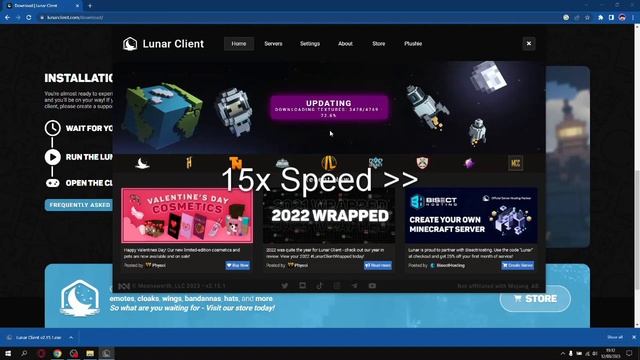 How to Download and Install Lunar Client | Minecraft Java Edition смотреть онлайн