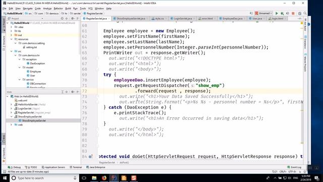 14 - Inter Servlet Communication смотреть онлайн