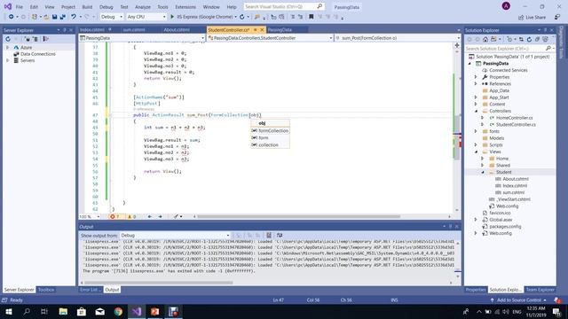 17- FormCollection in ASP.NET MVC смотреть онлайн