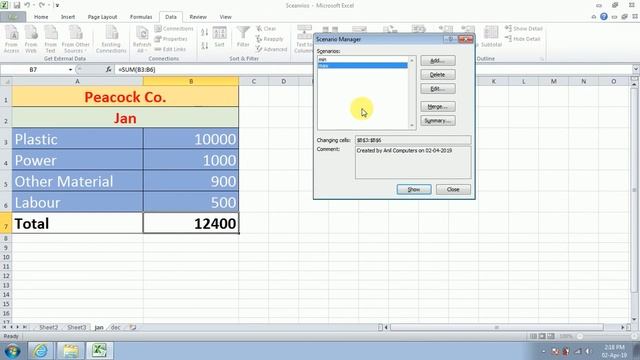 How To Use Scenario Manager in What-If Analysis in MS Excel | What-If Analysis | Hindi Version Ani смотреть онлайн