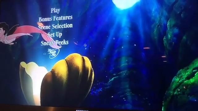 The Little Mermaid 2 Return To The Sea DVD Menu Walkthrough смотреть онлайн