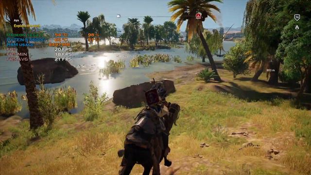 Assassin's Creed Origins - Ryzen 5 5600g/No Gpu & 16gb Ram 1080p смотреть онлайн