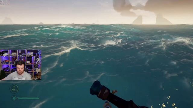 Стрим: Sea of Thieves - ОБУЧАЕМ НОВУЮ МОРЯЧКУ! ШХУНИМ С СОНЕЙ! смотреть онлайн