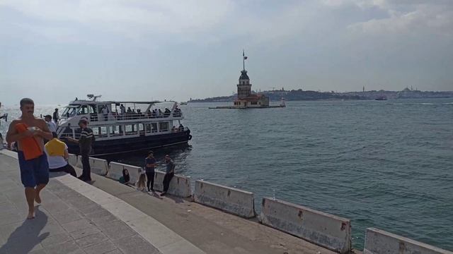 Стамбул. Ускудар. Девичья башня. Istanbul. Uskudar. Maiden's Tower. смотреть онлайн