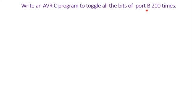 AVR Byte Size IO Port Programming using C, AVR IO Programming using C Language, AVR Microcontroller смотреть онлайн