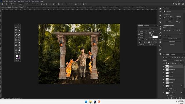 Photoshop Cc 2021 Manipulation Tutorial смотреть онлайн