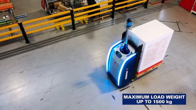 Беспилотный автоматический транспортёр паллет LGV