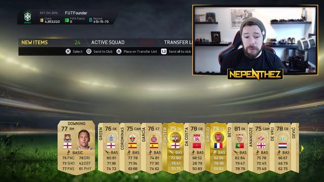 BEST PACK LUCK EVER! - FIFA 15 Ultimate Team смотреть онлайн