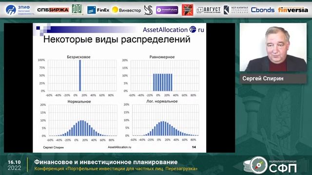 Учет рыночных рисков при инвестиционном планировании методом Монте-Карло - Сергей Спирин смотреть онлайн