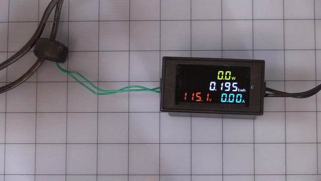 Color LCD Volt, Amp and Watt Panel Meter 34645 ME смотреть онлайн