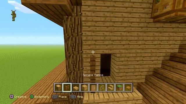 MINECRAFT: How to build big wooden house | Big survival house tutorial | PS3/PS4/XBOX360/MCPE/PC смотреть онлайн