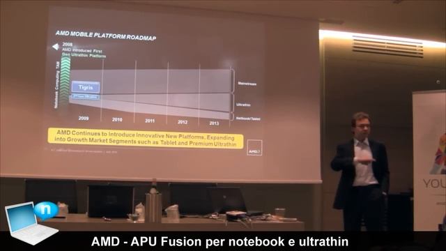 AMD - Presentazione Delle Nuove APU Fusion Per Notebook E Ultrathin In Italia