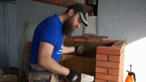 Кладка шамотной топки дровяной печи