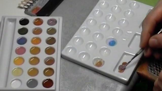 Correzione del colore con pigmenti di superficie смотреть онлайн