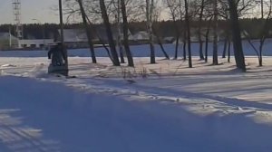 Снегоход Лайка-2М с двигателем Lifan 15л.с