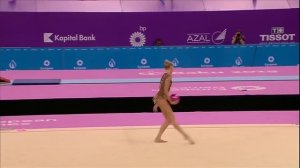 Яна Кудрявцева, мяч (Баку 2015)