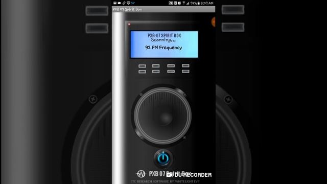 PXB 07 Spirit Box - Android EVP Device - First Impressions & Test Session