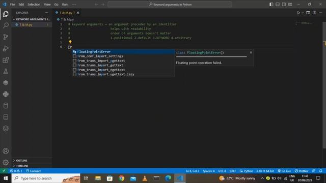 Python Keyword Arguments? | Keyword Arguments in Python#100daysofpython #pythonprogramming смотреть онлайн
