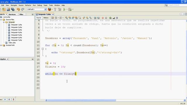 Curso de PHP 8 - Los búcles for, while y foreach смотреть онлайн
