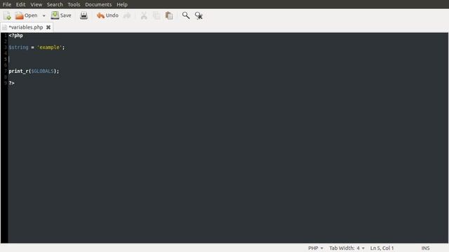 PHP Basics: $GLOBALS Array and Variable Variables смотреть онлайн