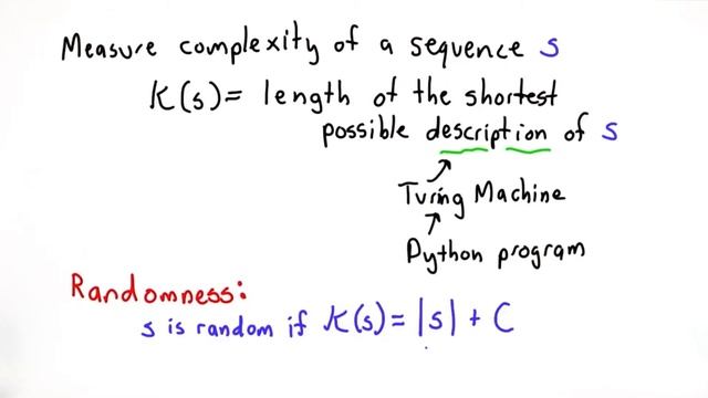 Kolmogorov Complexity - Applied Cryptography смотреть онлайн