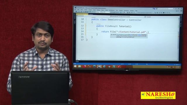 File Results in MVC | asp.net MVC Tutorials | By Mr.Sudhakar Sharma смотреть онлайн
