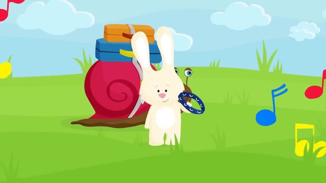Comptines pour enfants - Un Escargot Part en Voyage смотреть онлайн