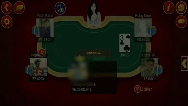 Teen patti octro game play l full blind pot l by A. B. Gaming l PART-1 l смотреть онлайн