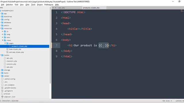 #3 Laravel PHP Framework #Compact Variables (By Laziz Khaydarov) смотреть онлайн