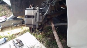 замена шаровой опоры на ладе гранте