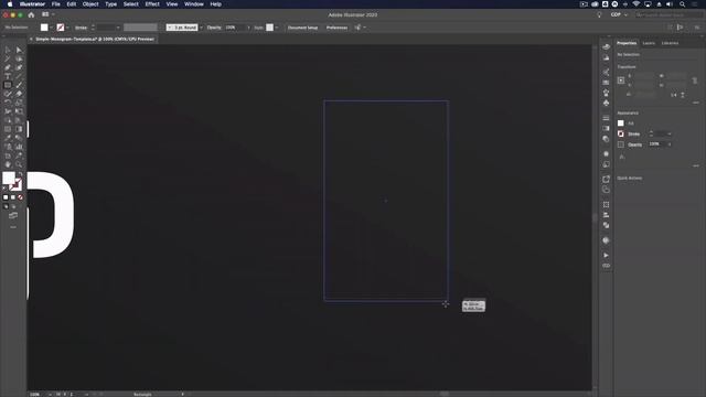How to Create a Simple Monogram • Adobe Illustrator Tutorial смотреть онлайн
