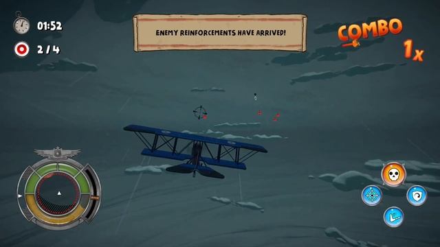 Red Wings: American Aces Nintendo Switch Gameplay смотреть онлайн