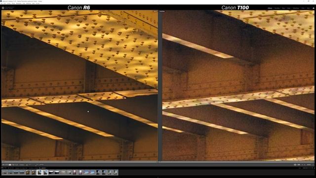 $500 vs $5000 Camera Comparison | Canon R6 vs. Canon T100 смотреть онлайн
