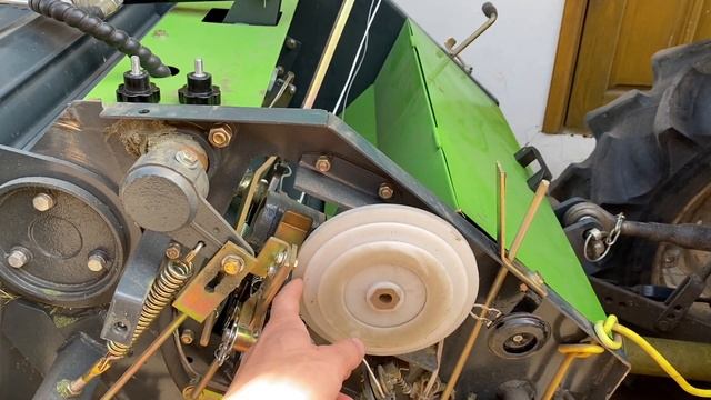 Пресс подборщик 0870 обзор ( 0850 ) Kubota Gl-25